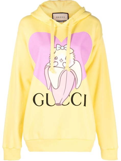 anime gucci collab|Gucci bananaya hoodie.